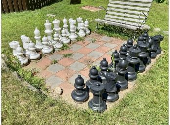 Outdoor Chess Pieces