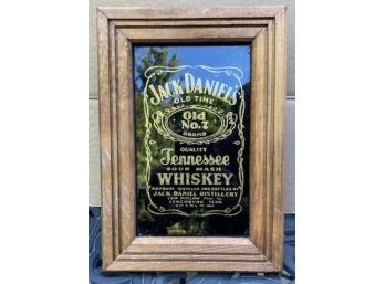 Framed Jack Daniels Sign