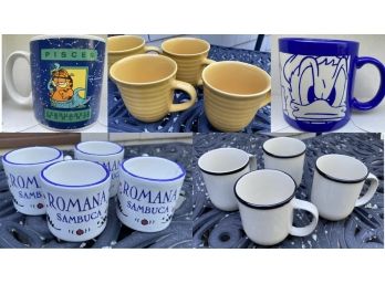 Instant Mug Collection! Including Vintage Garfield And Donald Duck Mugs