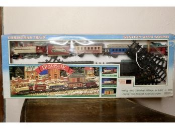 Vintage Collectible Dickensville Christmas Train