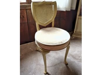 Vintage Cane Backed Side Chair