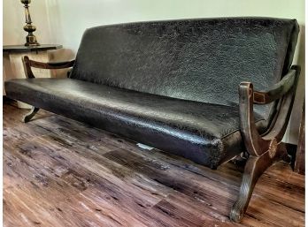 MCM Leather Look Couch