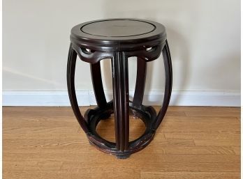 Vintage Possibly Antique Chinese Barrel Form Stool