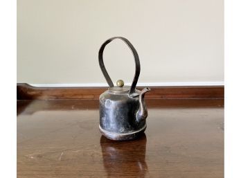 Vintage Possibly Antique Chinese Tea Kettle - Bares Wax Seal