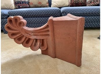 Large Chinese Terracotta Roof Finial