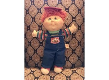 Vintage Authentic Cabbage Patch Kids Doll - Toddler Collection, 15'Tall, Redhead, Boy