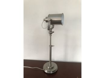 Brushed Nickel Adjustable Desk Lamp - 19.5'H