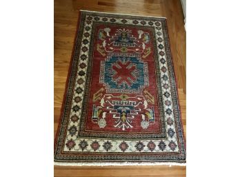 Persian Hand Knotted Oriental Area Rug -3.5' X 5'
