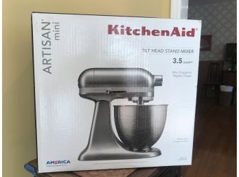 New In Box -  Kitchen Aid Artisan Mini Mixer - Tilt Head Stand, Great Smaller Size MSRP $379