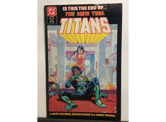 April 1986 DC Comics The New Teen Titans #19 - Y