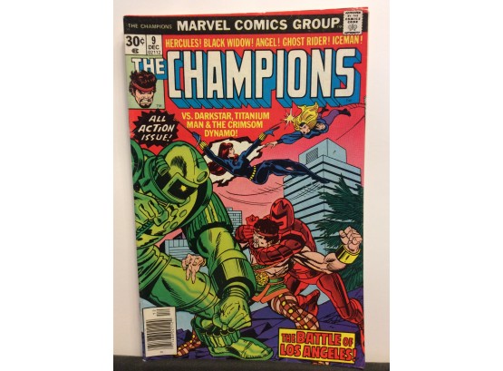 1976 Marvel Comics The Champions #9 - Y