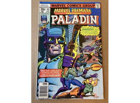 August 1978 Marvel Comics Paladin #43 - K