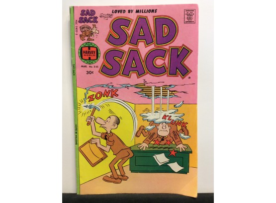 1977 Harvey World Comics Sad Sack #255 - Y