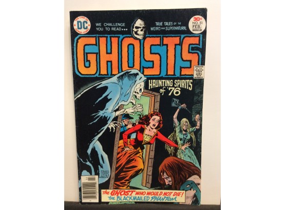 1977 DC Comics Ghosts: Haunting Spirits Of '76 - Y