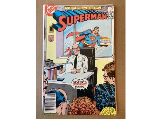 September 1985 DC Comics Superman #411 - K
