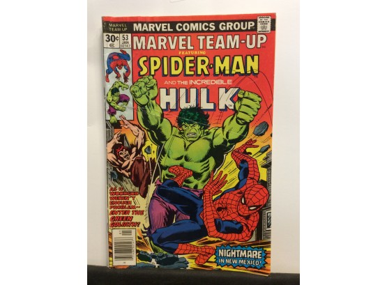 1976 Marvel Comics Team-Up Spider-Man And The Incredible Hulk #53 - Y