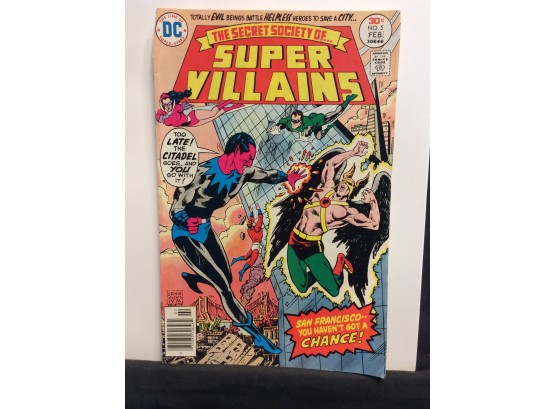 1976 DC Comics Super Villains #5 - Y