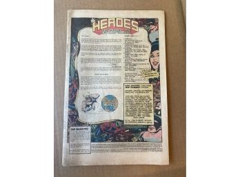 1979 Heroes World Comic Book (No Cover) - K