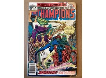 July 1977 Marvel Comics The Champions #14 - K