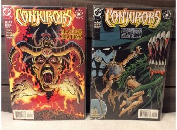 (2) DC Comics Conjurors -#'s  2 & 3 Of 3 - Y