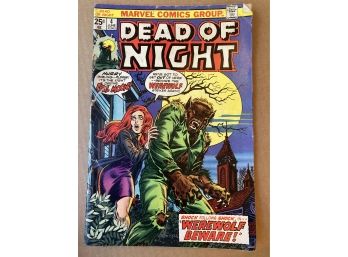 June 1974 Marvel Comics Did Of Night #4 - K