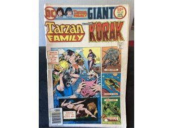 April 1976 DC Comics Tarzan Family Presents Korak #62 - K