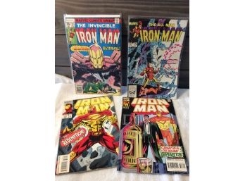 (4) Marvel Iron Man Comic Books - D