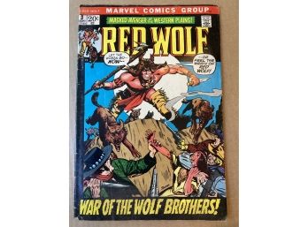 September 1972 Marvel Comics Red Wolf #3 - K