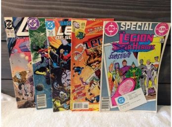 (5) DC Comics Legion Of Super Heroes Comic Books - D