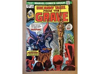 June 1974 Marvel Comics Uncanny Tales From The Grave #4 - K