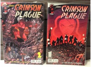 (2) Image Comics Crimson Plague Comic Books #1 And 2 - Y