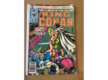 June 1981 Marvel Comics King Conan #6 - K
