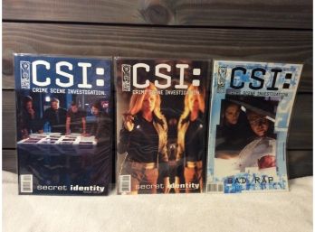 (3) IDW Comics CSI: Crime Scene Investigation Comic Books - Y