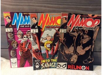 (4) Marvel Comics Namor: The Sub Mariner Comic Books - D