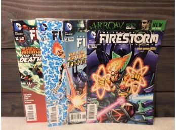 (4) DC Comics The Fury Of Firestorm Comic Books - Y
