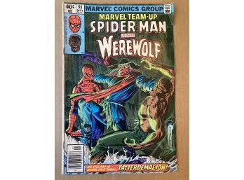 May 1980 Marvel Comics Team Up Spider Man And Werewolf #93 - K