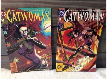 (2) DC Comics Catwoman Comic Books - D