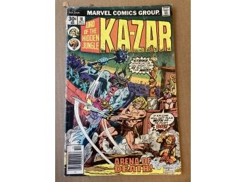October 1976 Marvel Comics Ka-zar #18 - K
