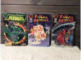 (3) DC Comics The Final Night Comic Books - Y