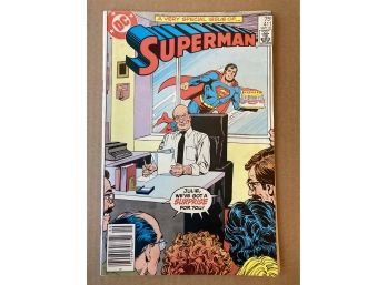September 1985 DC Comics Superman #411 - K