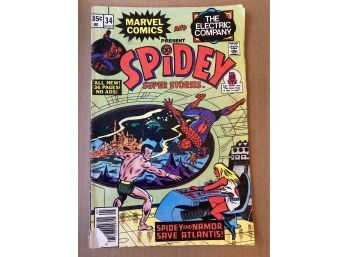 1978 Marvel Comics Spidey Super Stories #34 - K