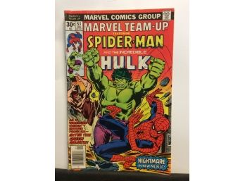 1976 Marvel Comics Team-Up Spider-Man And The Incredible Hulk #53 - Y
