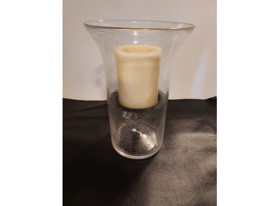 Brand New Glass Candle Holder