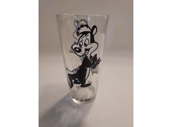 1973 Looney Tunes Pepsi Glass (pepe Le Pew)
