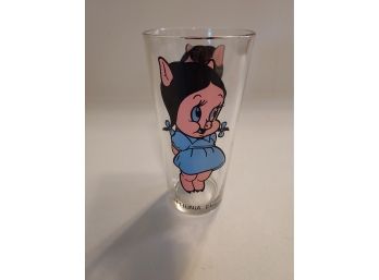 1973 Looney Tunes Pepsi Glass (petunia Pig)