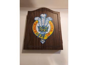 Prince Of Wales Dartboard Cabinet With Contents