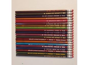 20 Unsharpened MLB Pencils