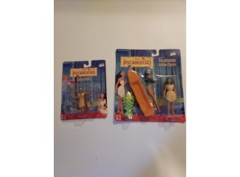 Pocahontas Action Figures, New In Box