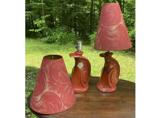 Pair Of Mid-century Lamps