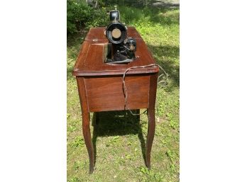 Singer Sewing Machine In Stand